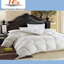 luxury 100% cotton white hotel bed set quilt